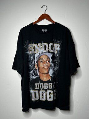 Snoop Dogg Graphic Tee Black